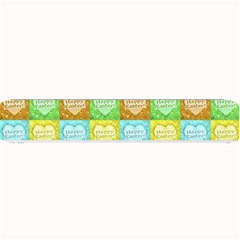 Colorful Happy Easter Theme Pattern Small Bar Mats by dflcprints