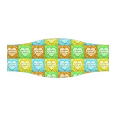 Colorful Happy Easter Theme Pattern Stretchable Headband by dflcprintsclothing