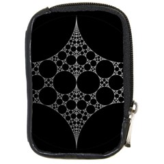 Drawing Of A White Spindle On Black Compact Camera Cases