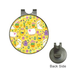 Cute Easter Pattern Hat Clips With Golf Markers by Valentinaart