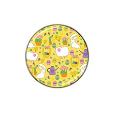 Cute Easter Pattern Hat Clip Ball Marker (10 Pack) by Valentinaart