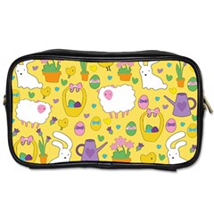 Cute Easter Pattern Toiletries Bags 2-side by Valentinaart