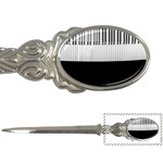 Piano Keys On The Black Background Letter Openers Front