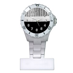 Piano Keys On The Black Background Plastic Nurses Watch by Nexatart