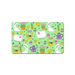 Cute Easter pattern Magnet (Name Card) Front