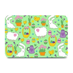 Cute Easter Pattern Plate Mats by Valentinaart