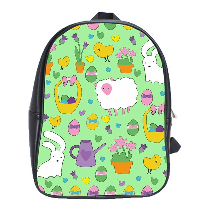 Cute Easter pattern School Bags (XL) 