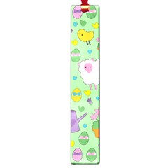 Cute Easter Pattern Large Book Marks by Valentinaart