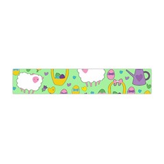 Cute Easter Pattern Flano Scarf (mini)