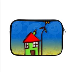 Colorful Illustration Of A Doodle House Apple Macbook Pro 15  Zipper Case