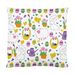 Cute Easter Pattern Standard Cushion Case (two Sides) by Valentinaart