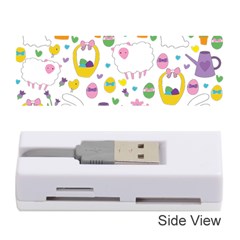 Cute Easter Pattern Memory Card Reader (stick)  by Valentinaart