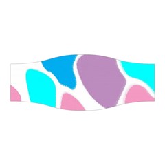 Baby Pink Girl Party Pattern Colorful Background Art Digital Stretchable Headband