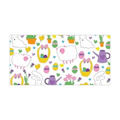 Cute Easter Pattern Yoga Headband by Valentinaart