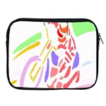 Motorcycle Racing The Slip Motorcycle Apple iPad 2/3/4 Zipper Cases Front