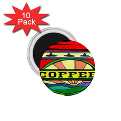 Coffee Tin A Classic Illustration 1 75  Magnets (10 Pack)  by Nexatart