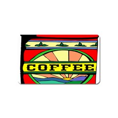 Coffee Tin A Classic Illustration Magnet (name Card) by Nexatart