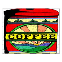 Coffee Tin A Classic Illustration Rectangular Jigsaw Puzzl by Nexatart