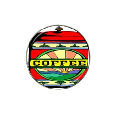 Coffee Tin A Classic Illustration Hat Clip Ball Marker (10 Pack) by Nexatart