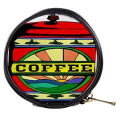 Coffee Tin A Classic Illustration Mini Makeup Bags by Nexatart