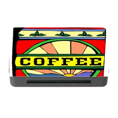 Coffee Tin A Classic Illustration Memory Card Reader With Cf by Nexatart