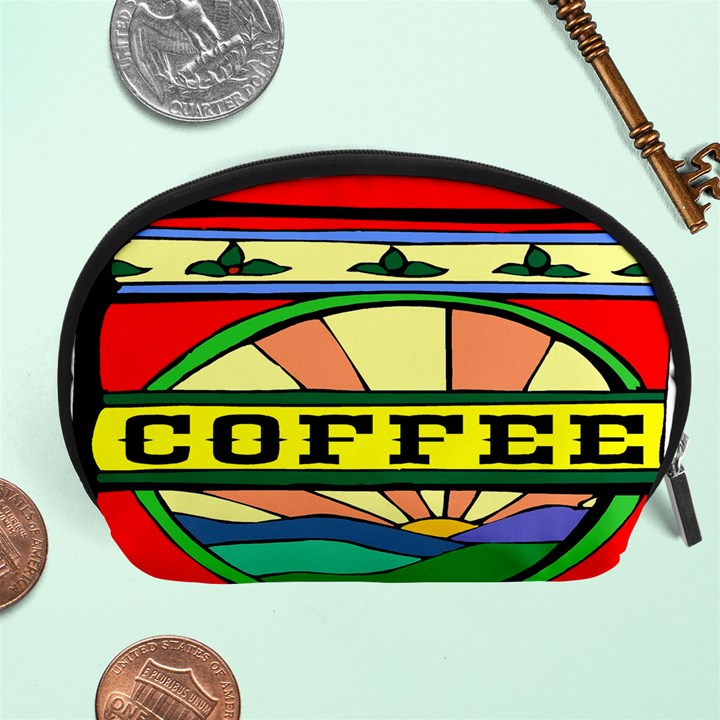 Coffee Tin A Classic Illustration Accessory Pouches (Large) 