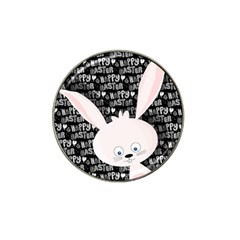 Easter Bunny  Hat Clip Ball Marker by Valentinaart