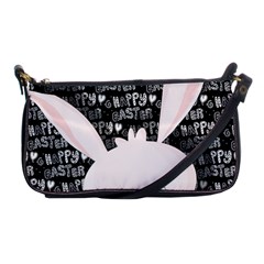 Easter Bunny  Shoulder Clutch Bags by Valentinaart