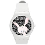 Easter bunny  Round Plastic Sport Watch (M) Front