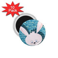 Easter Bunny  1 75  Magnets (10 Pack)  by Valentinaart