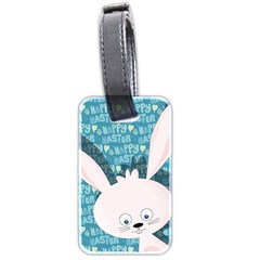 Easter Bunny  Luggage Tags (two Sides) by Valentinaart