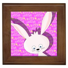 Easter Bunny  Framed Tiles by Valentinaart