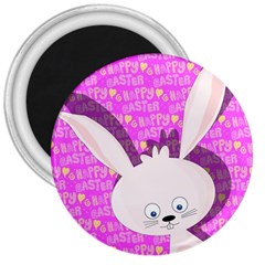 Easter Bunny  3  Magnets by Valentinaart