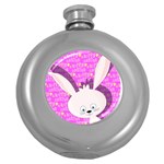 Easter bunny  Round Hip Flask (5 oz) Front