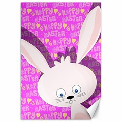 Easter Bunny  Canvas 12  X 18   by Valentinaart