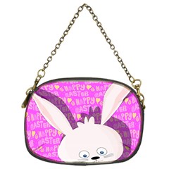 Easter Bunny  Chain Purses (two Sides)  by Valentinaart