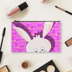 Easter Bunny  Cosmetic Bag (medium)  by Valentinaart