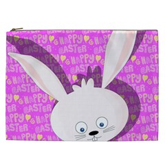 Easter Bunny  Cosmetic Bag (xxl)  by Valentinaart