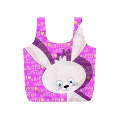 Easter Bunny  Full Print Recycle Bags (s)  by Valentinaart