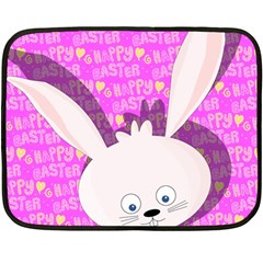 Easter Bunny  Fleece Blanket (mini) by Valentinaart