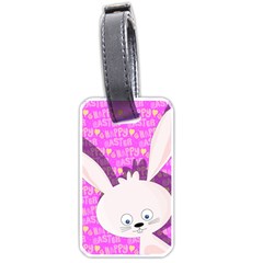 Easter Bunny  Luggage Tags (one Side)  by Valentinaart