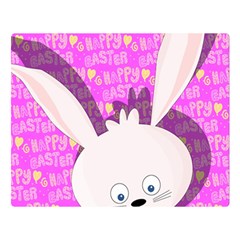 Easter Bunny  Double Sided Flano Blanket (large)  by Valentinaart