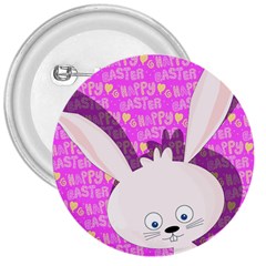 Easter Bunny  3  Buttons by Valentinaart