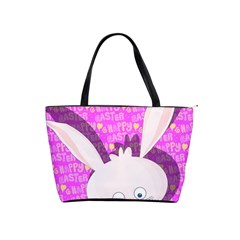 Easter Bunny  Shoulder Handbags by Valentinaart