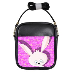 Easter Bunny  Girls Sling Bags by Valentinaart