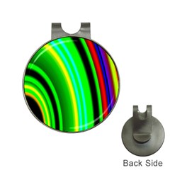 Multi Colorful Radiant Background Hat Clips With Golf Markers by Nexatart