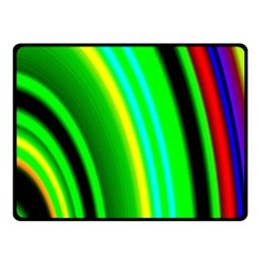 Multi Colorful Radiant Background Fleece Blanket (small) by Nexatart