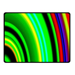 Multi Colorful Radiant Background Double Sided Fleece Blanket (small)  by Nexatart