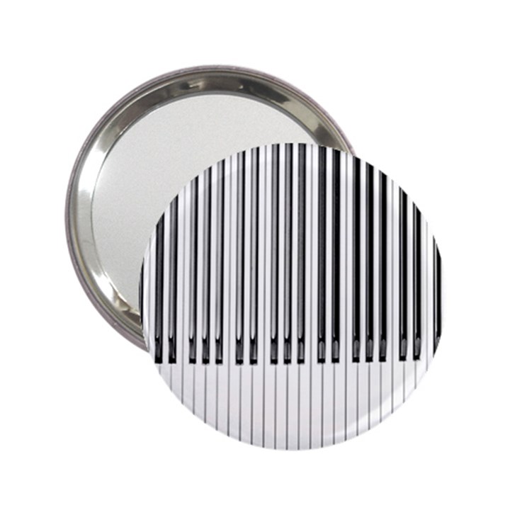 Abstract Piano Keys Background 2.25  Handbag Mirrors