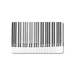 Abstract Piano Keys Background Magnet (name Card) by Nexatart